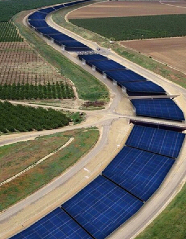 Solar energy station in California. Արևային կայան Կալիֆոռնիակում
